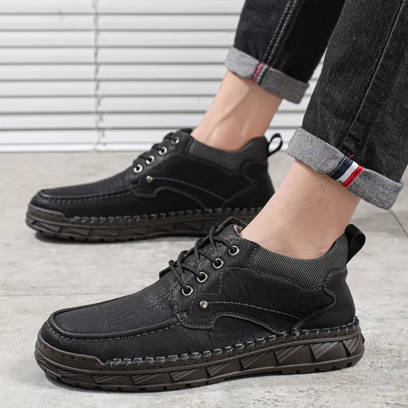 Leather Shoes Casual Business Shoes for Men Dress Tenis De Hombre Moccasins Mokasin Tenis Caballero Designer