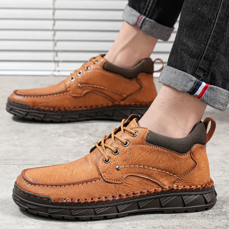 Leather Shoes Casual Business Shoes for Men Dress Tenis De Hombre Moccasins Mokasin Tenis Caballero Designer