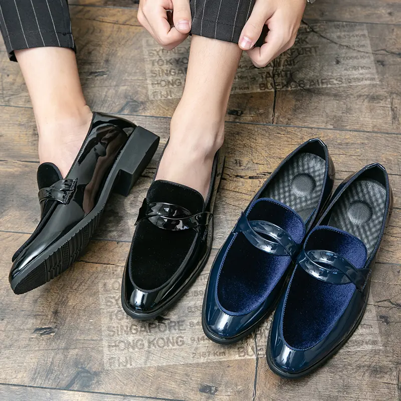 Leather Shoes Casual Business Shoes for Men Dress Tenis De Hombre Moccasins Mokasin Tenis Caballero Designer