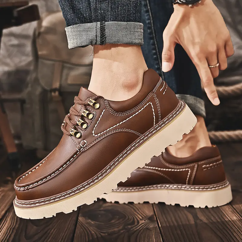 Leather Shoes Casual Business Shoes for Men Dress Tenis De Hombre Moccasins Mokasin Tenis Caballero Designer