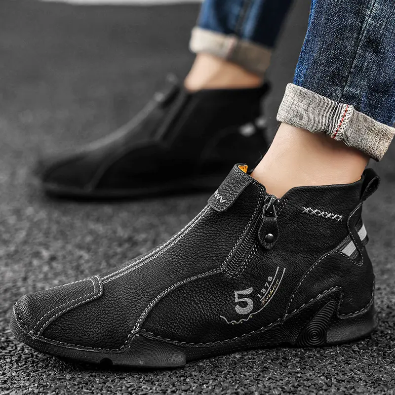 Leather Shoes Casual Business Shoes for Men Dress Sneakers Tenis De Hombre Moccasins Mokasin Tenis Caballero Designer