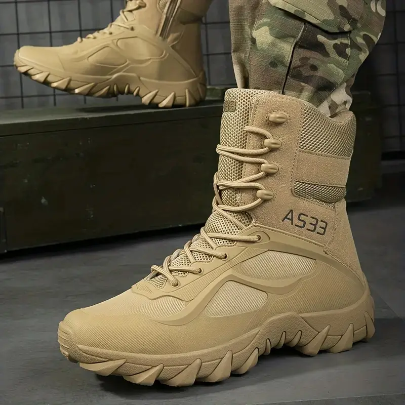 Outdoor Leather Mens Slip on Boots Platform Shoes Luxury Brand Men Winter Plush Snow Boots Fashion All-match Men Motocross Boots