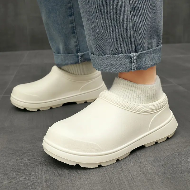Outdoor Fashion Men Women's Non-slip Rain Shoes Four Seasons Fashion Waterproof Non-slip Kitchen Work Rain Boots