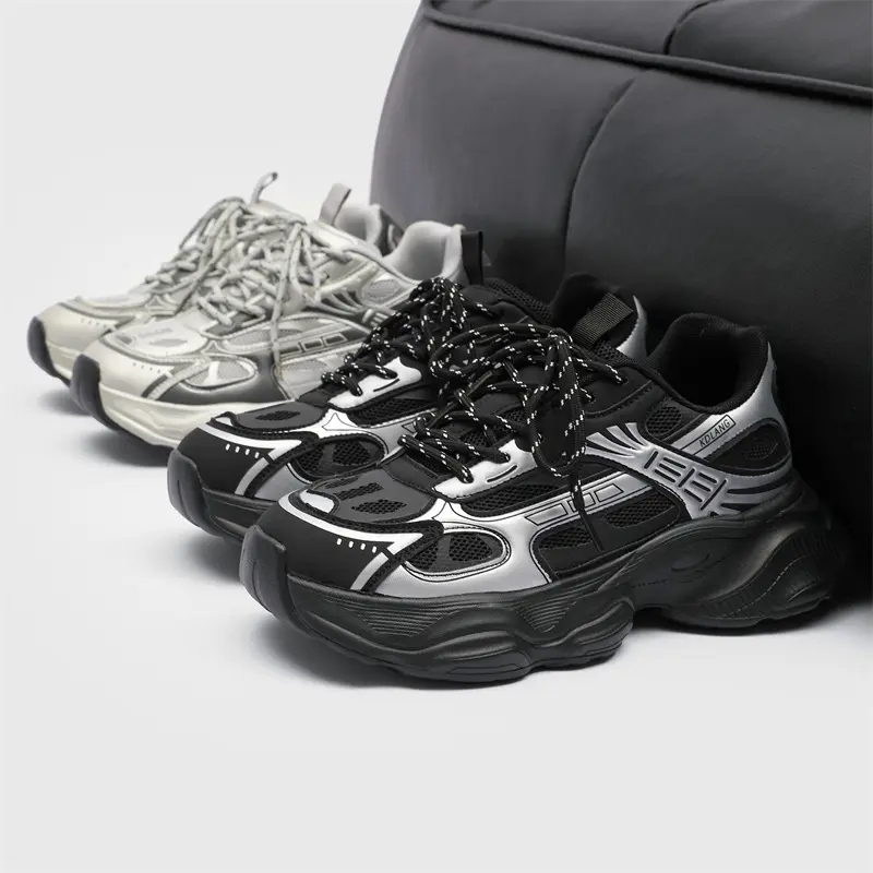 Leather Sport Shoes Casual Shoes for Men Fashion Dress Tenis De Hombre Moccasins Tenis Caballero Designer sneakers