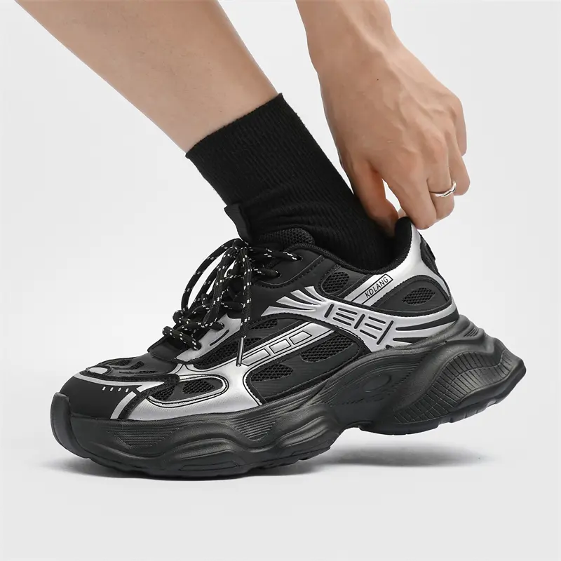 Leather Sport Shoes Casual Shoes for Men Fashion Dress Tenis De Hombre Moccasins Tenis Caballero Designer sneakers