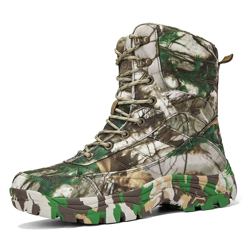 Outdoor Leather Mens Slip on Boots Platform Shoes Luxury Brand Men Winter Plush Snow Boots Fashion All-match Men Motocross Boots