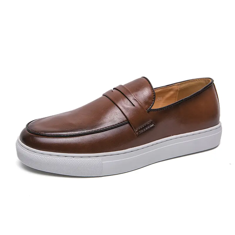 Shoes Men Casual Leather Business Tenis Masculino Dress Tenis De Hombre Moccasins Mokasin Tenis Caballero Designer Loafers