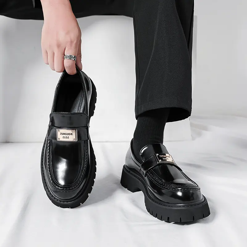 Leather Shoes Casual Business Shoes for Men Dress Tenis De Hombre Moccasins Mokasin Tenis Caballero Designer