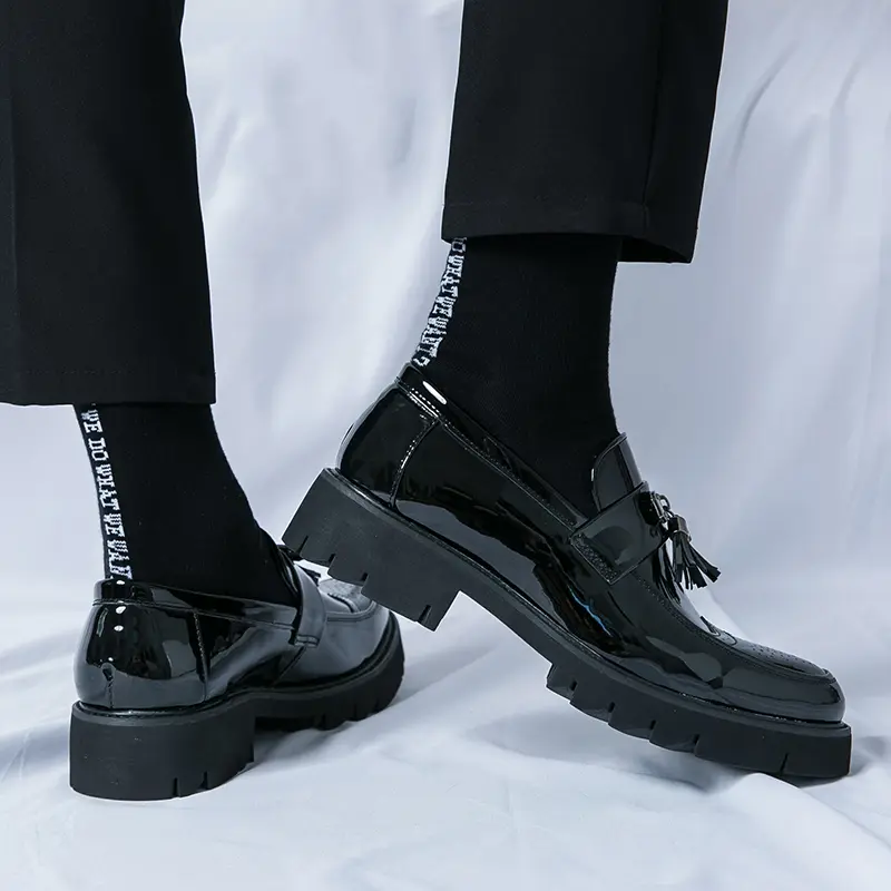 Leather Shoes Casual Business Shoes for Men Dress Tenis De Hombre Moccasins Mokasin Tenis Caballero Designer