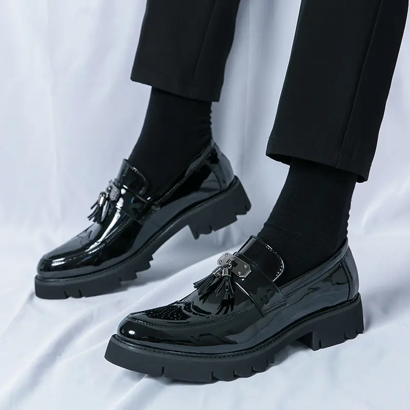 Leather Shoes Casual Business Shoes for Men Dress Tenis De Hombre Moccasins Mokasin Tenis Caballero Designer