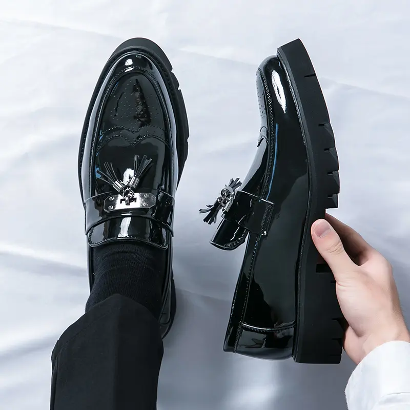 Leather Shoes Casual Business Shoes for Men Dress Tenis De Hombre Moccasins Mokasin Tenis Caballero Designer