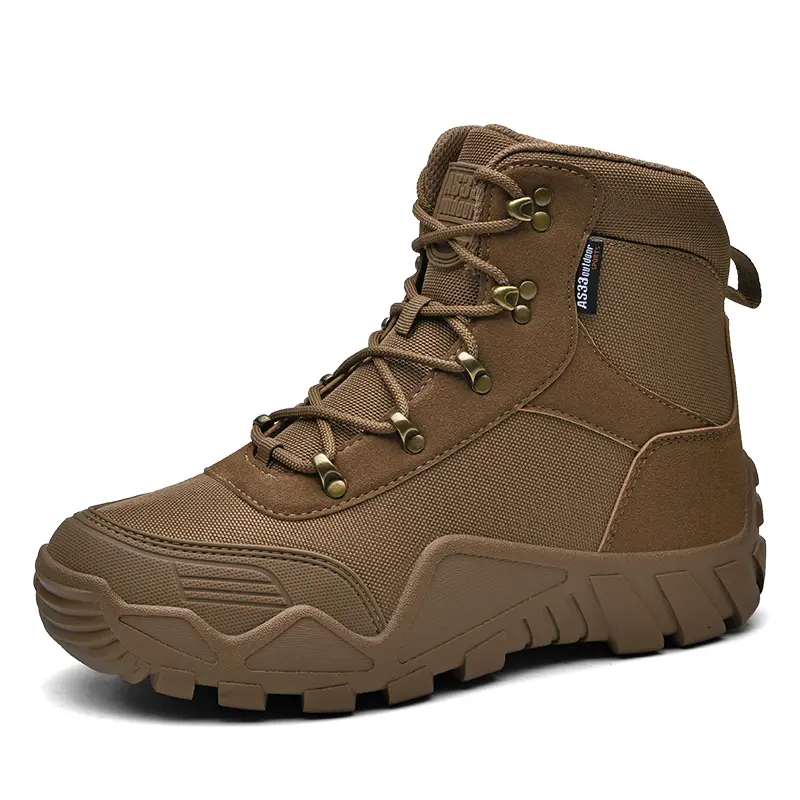 Outdoor Leather Mens Slip on Boots Platform Shoes Luxury Brand Men Winter Plush Snow Boots Fashion All-match Men Motocross Boots
