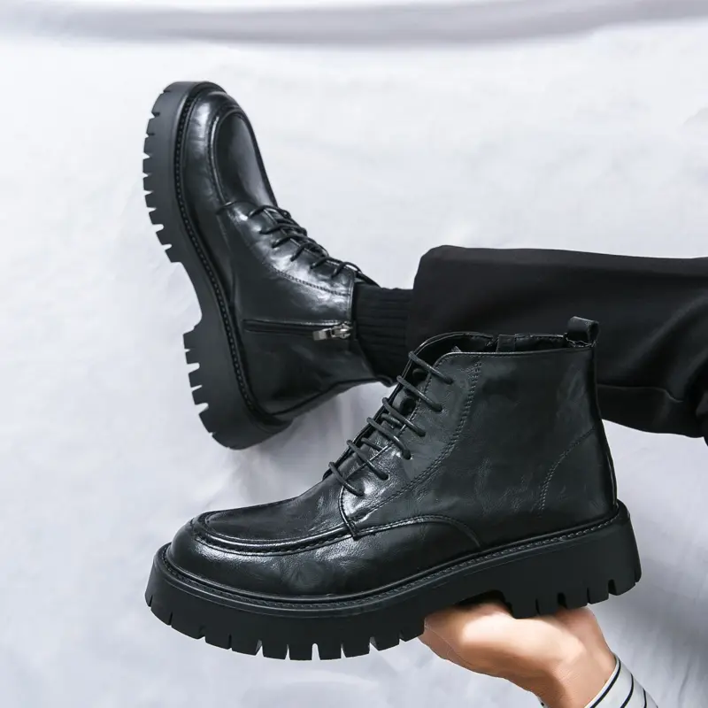 Men's Loafers Luxury Brand Leather Dress Shoes Breathable Slip-On Solid Formal Casual Shoes Handmade Designer Men Shoes Mocassin