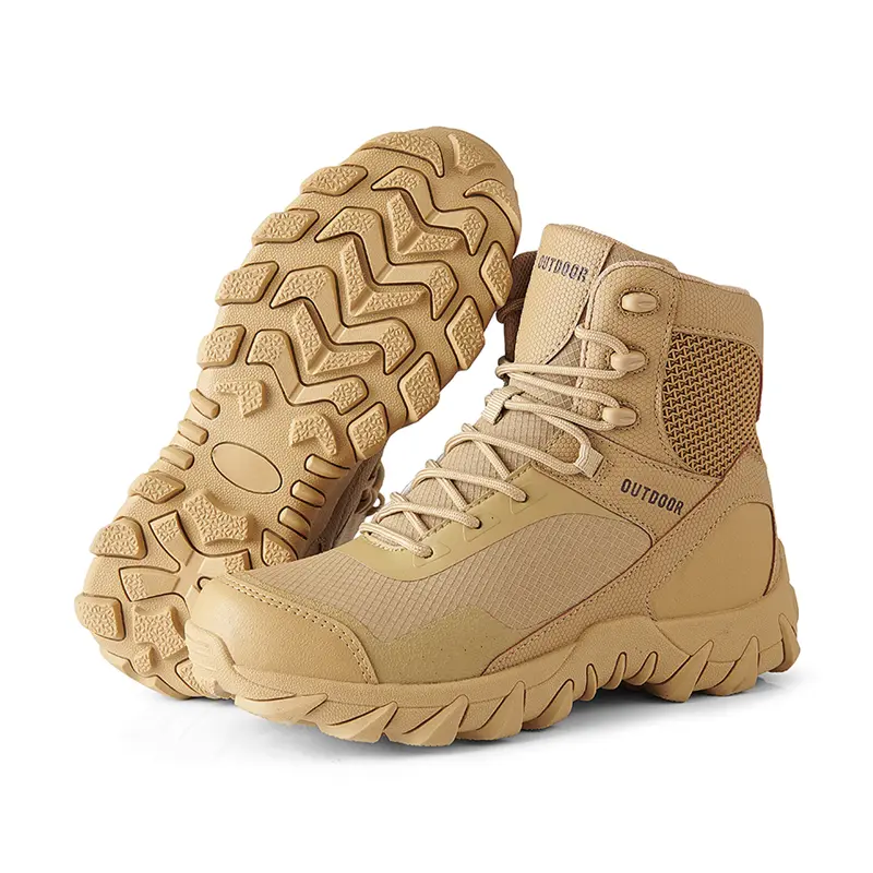 Outdoor Leather Mens Slip on Boots Platform Shoes Luxury Brand Men Winter Plush Snow Boots Fashion All-match Men Motocross Boots
