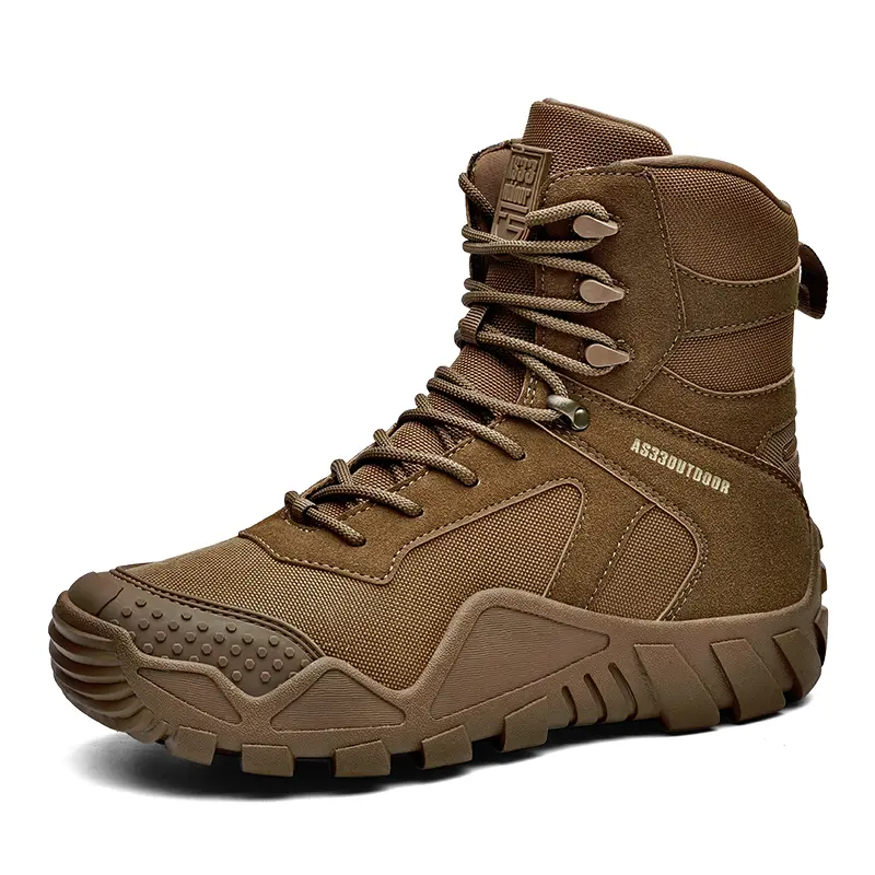 Outdoor Leather Mens Slip on Boots Platform Shoes Luxury Brand Men Winter Plush Snow Boots Fashion All-match Men Motocross Boots
