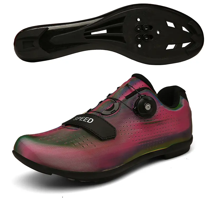 Cycling Sneaker Mtb with Cleats Men Carbon Sports Speed Bike Shoes Women Mountain Racing Flat SPD Road Cycling Footwear