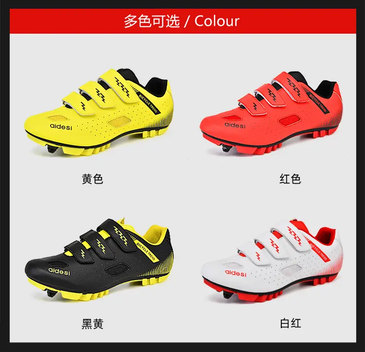 Cycling Sneaker Mtb with Cleats Men Carbon Sports Speed Bike Shoes Women Mountain Racing Flat SPD Road Cycling Footwear