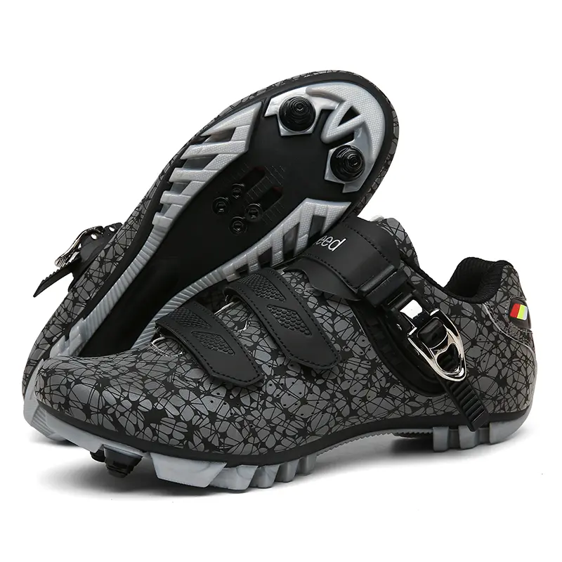 Cycling Sneaker Mtb with Cleats Men Carbon Sports Speed Bike Shoes Women Mountain Racing Flat SPD Road Cycling Footwear