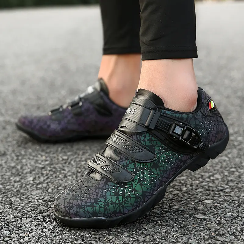 Cycling Sneaker Mtb with Cleats Men Carbon Sports Speed Bike Shoes Women Mountain Racing Flat SPD Road Cycling Footwear