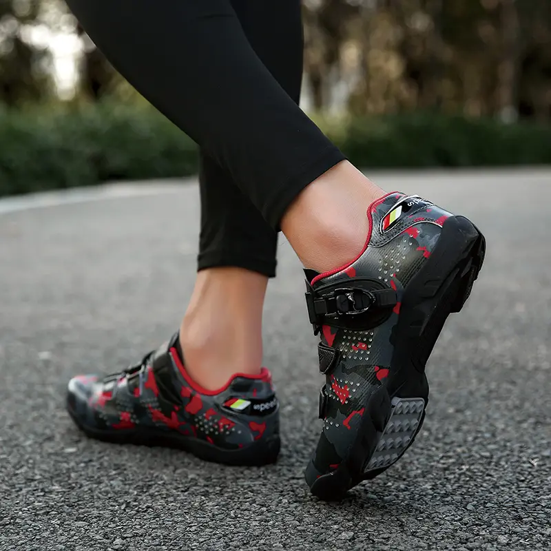 Cycling Sneaker Mtb with Cleats Men Carbon Sports Speed Bike Shoes Women Mountain Racing Flat SPD Road Cycling Footwear