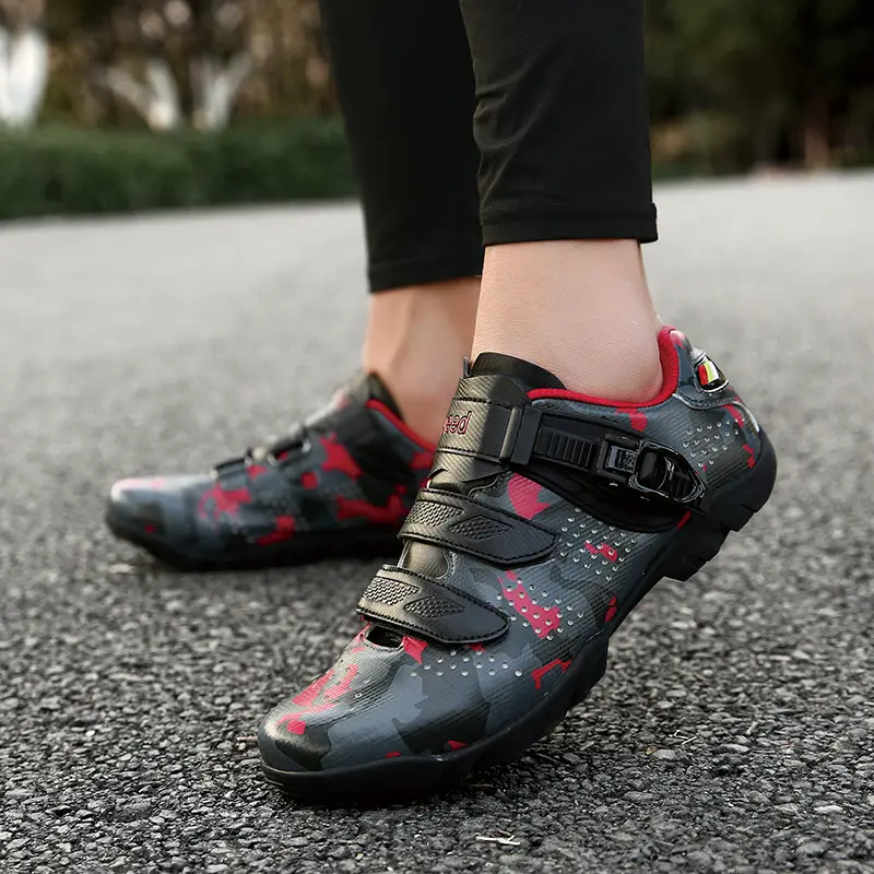 Cycling Sneaker Mtb with Cleats Men Carbon Sports Speed Bike Shoes Women Mountain Racing Flat SPD Road Cycling Footwear