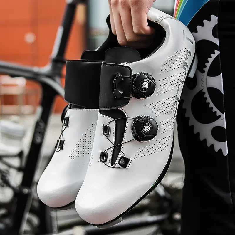 Cycling Sneaker Mtb with Cleats Men Carbon Sports Speed Bike Shoes Women Mountain Racing Flat SPD Road Cycling Footwear
