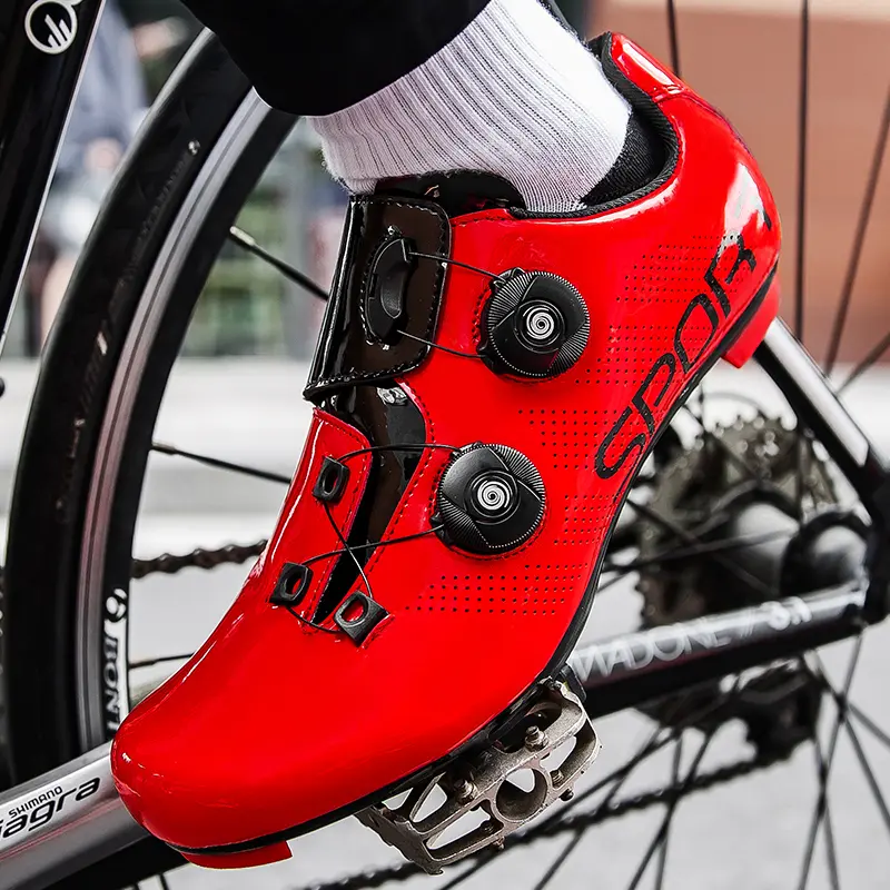 Cycling Sneaker Mtb with Cleats Men Carbon Sports Speed Bike Shoes Women Mountain Racing Flat SPD Road Cycling Footwear