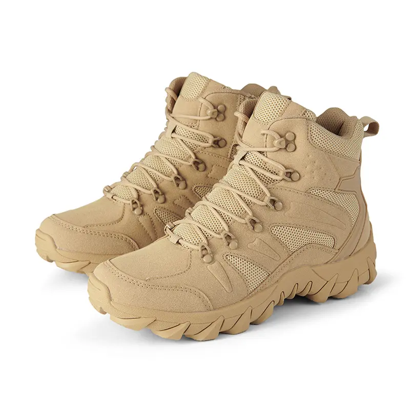 Outdoor Leather Mens Slip on Boots Platform Shoes Luxury Brand Men Winter Plush Snow Boots Fashion All-match Men Motocross Boots