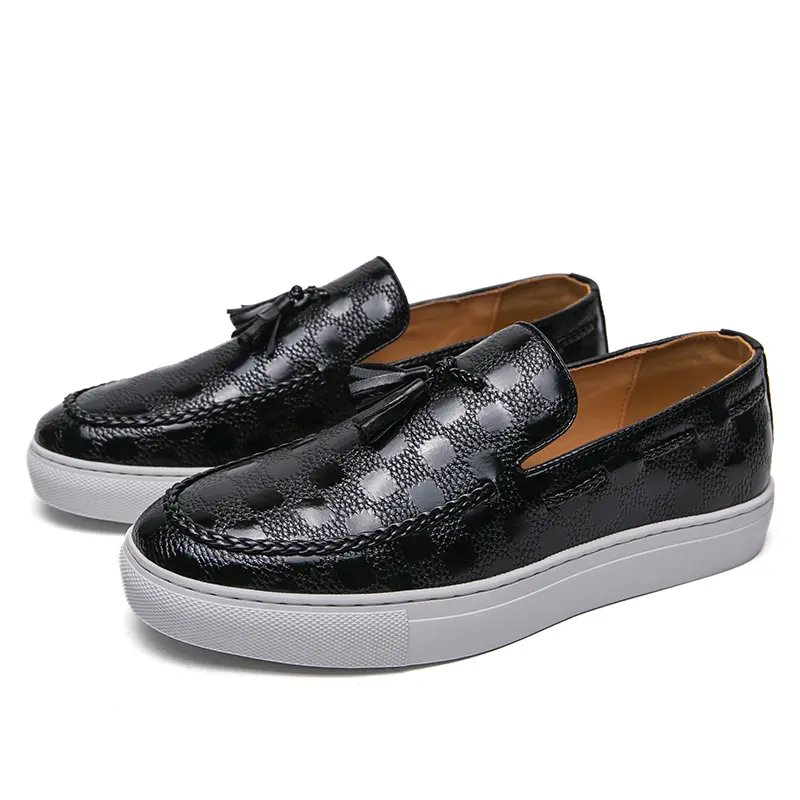Leather Shoes Casual Business Shoes for Men Dress Tenis De Hombre Moccasins Mokasin Tenis Caballero Designer