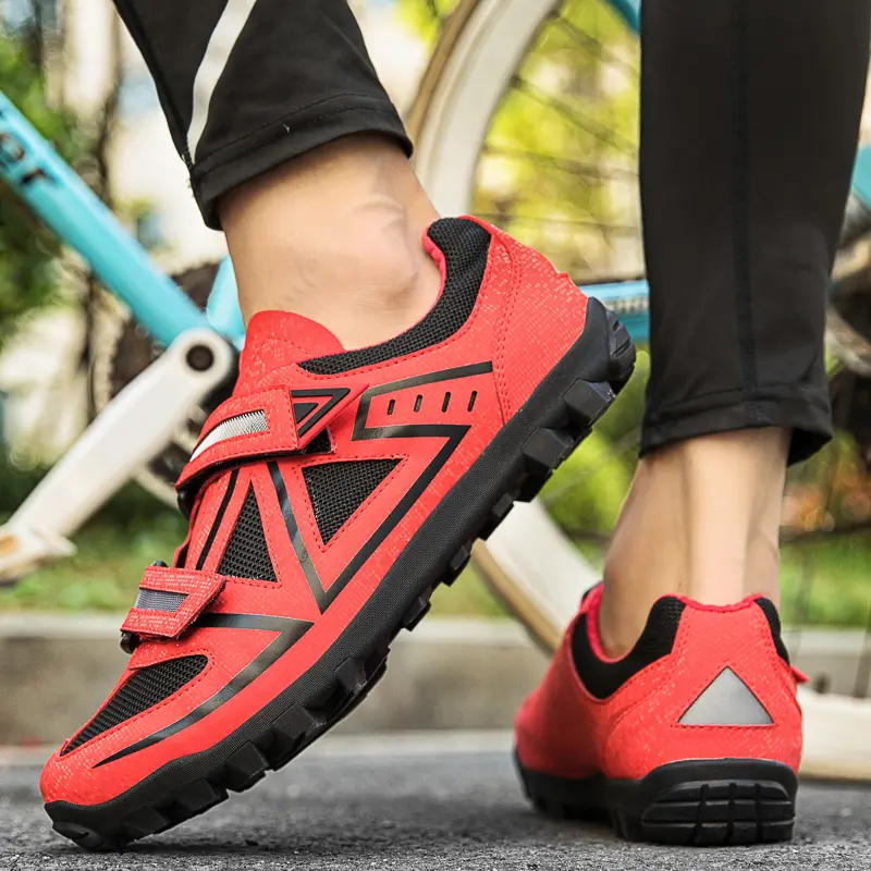 Cycling Sneaker Mtb with Cleats Men Carbon Sports Speed Bike Shoes Women Mountain Racing Flat SPD Road Cycling Footwear