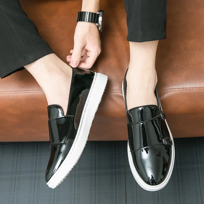 Leather Shoes Casual Business Shoes for Men Dress Tenis De Hombre Moccasins Mokasin Tenis Caballero Designer