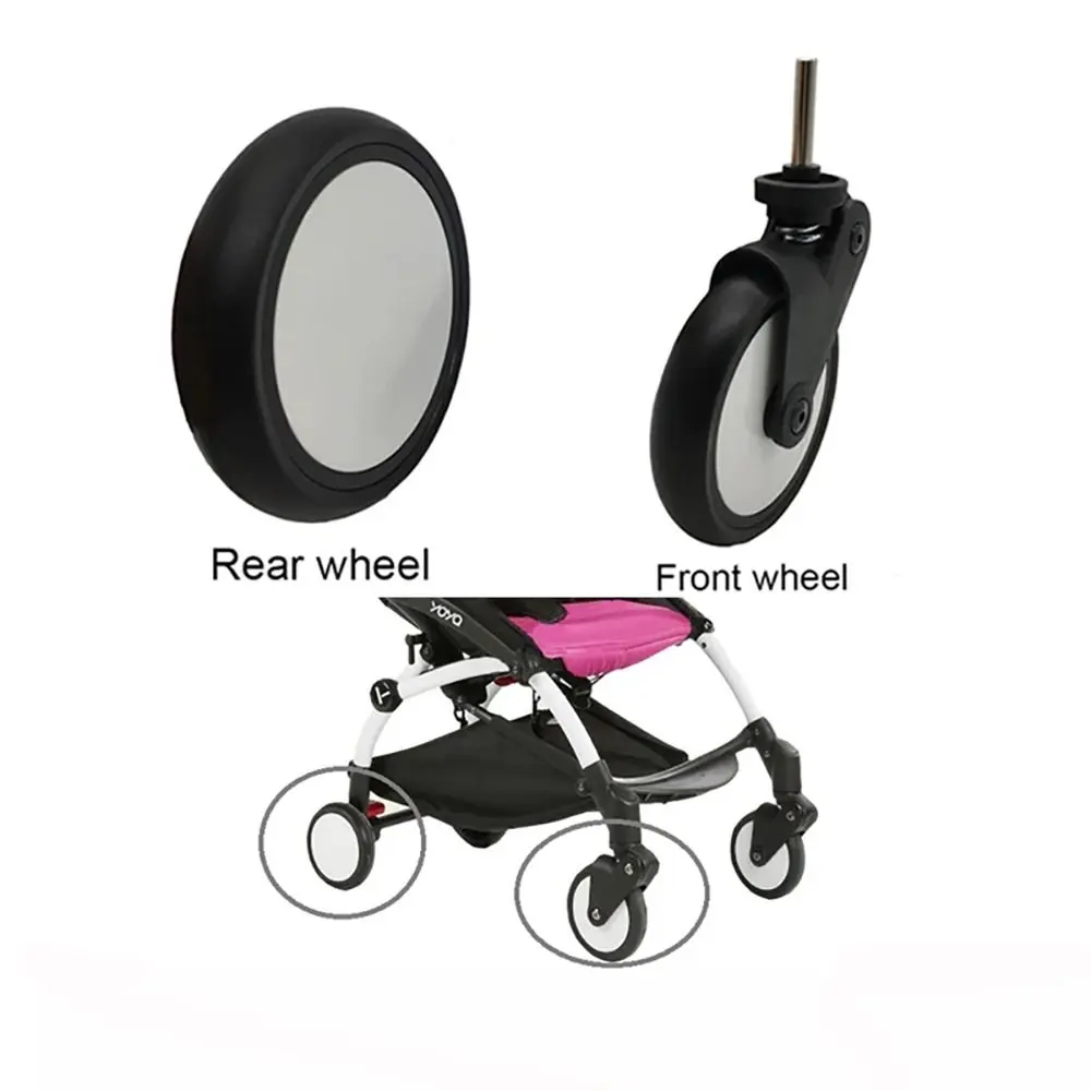 Rubber Front and Rear Wheel for Babyzenes Yoyo Yoya YuYu Infant Carriage Baby Pram New Stroller Accessories