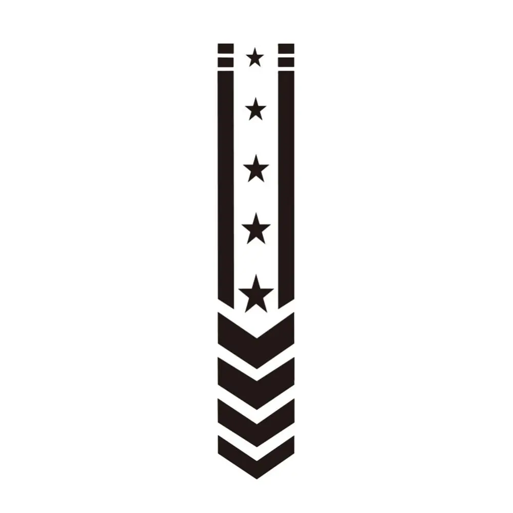 Fender Decals Star Arrow Stripes Motorcycle Reflective Stickers Car Motorbike Scooter Safety Driving Warning Refit Accessories
