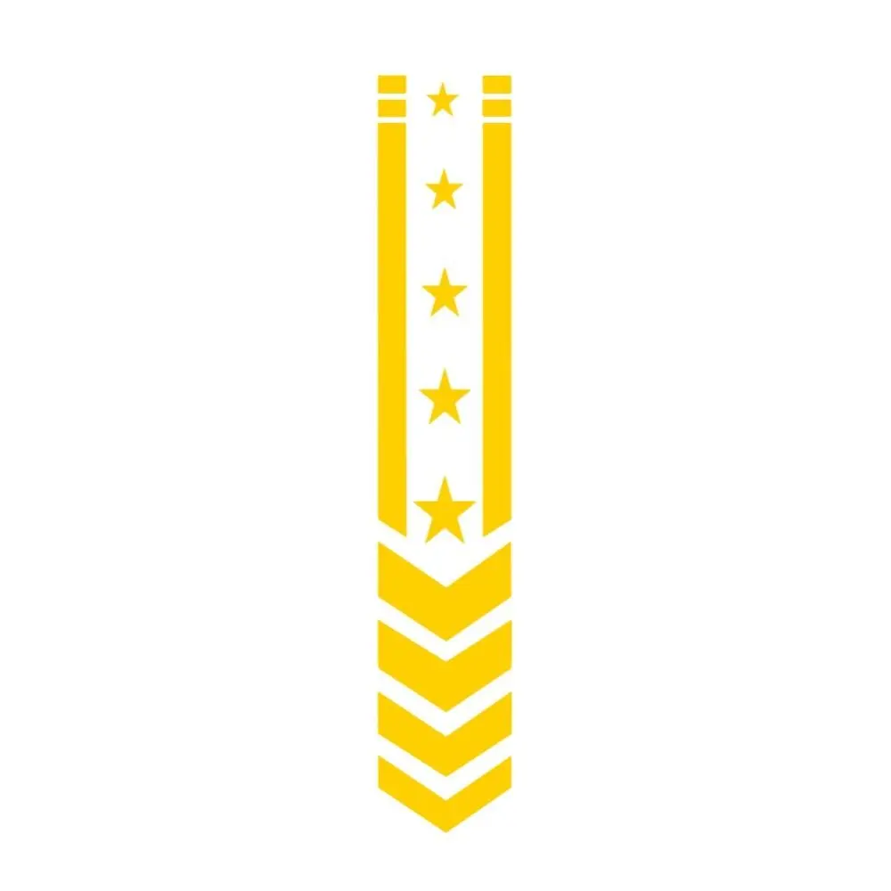 Fender Decals Star Arrow Stripes Motorcycle Reflective Stickers Car Motorbike Scooter Safety Driving Warning Refit Accessories