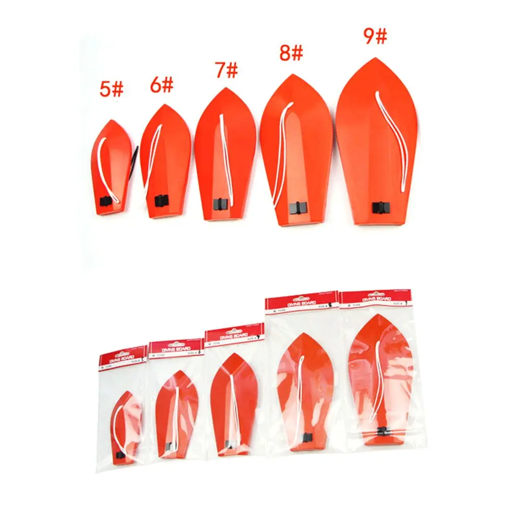 K-Type ABS Adjustable Weight Deep Artificial Bait Diver Plate Plan Diving Board Fishing Trolling Tool