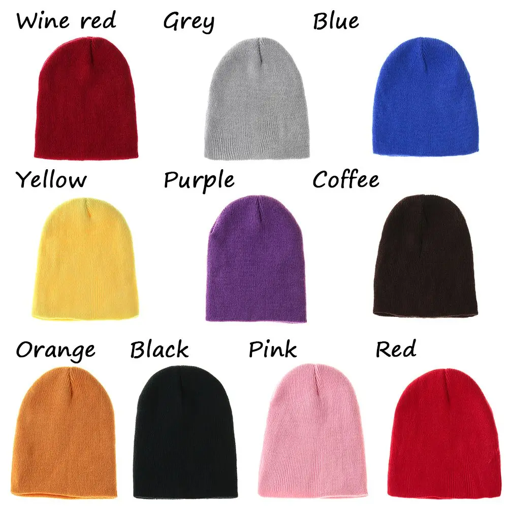 Winter Warm Boy Girl Soft Hat Baby Hat Beanie Kids Knitted Crochet Cap Baby Hat