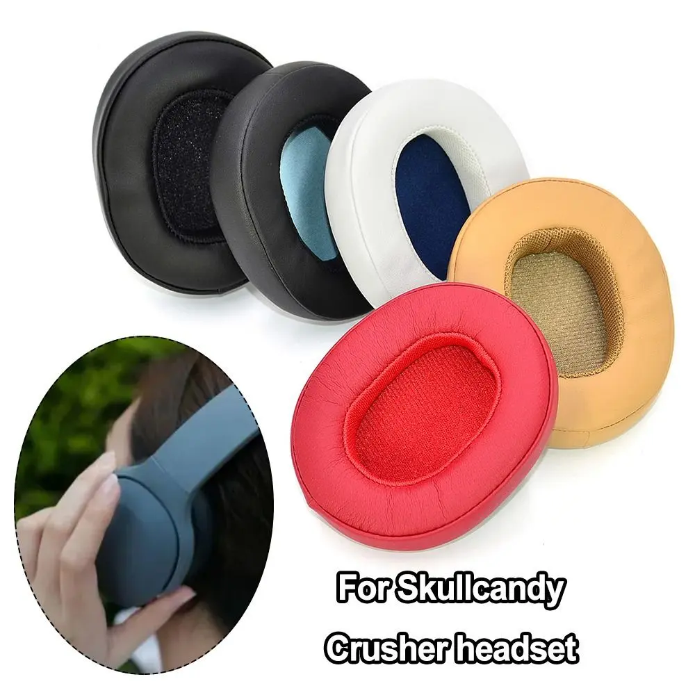 1Pair Ear Cushion for Skullcandy Crusher Wireless Crusher Evo Crusher ANC Hesh 3 Headphones Replacement Ear Pads Cushion