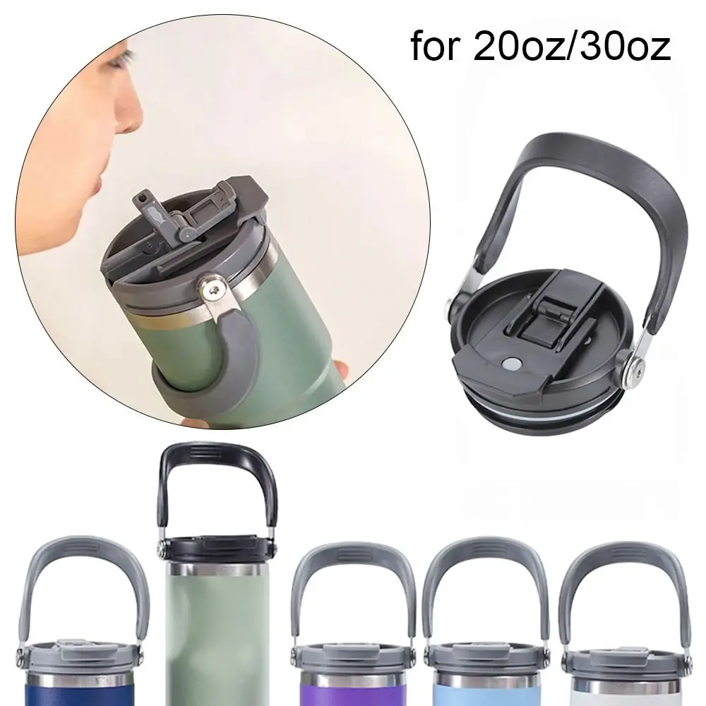 ABS Sealing Bottle Cover for Tyeso Tumber Cup Multicolor Therms Cup for 600/750/900ml Splash Spill Proof Plain Metal Lids