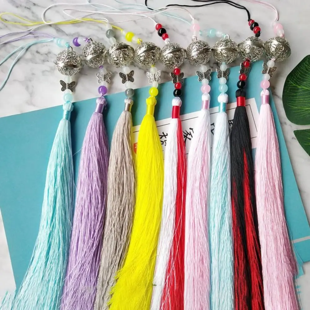 Cosplay Prop Wei Wuxian Waist Tassel Bells Bag Pendant Mo Dao Zu Shi Anime Keychain TV Series Chen Qing Ling Tassel Pendant