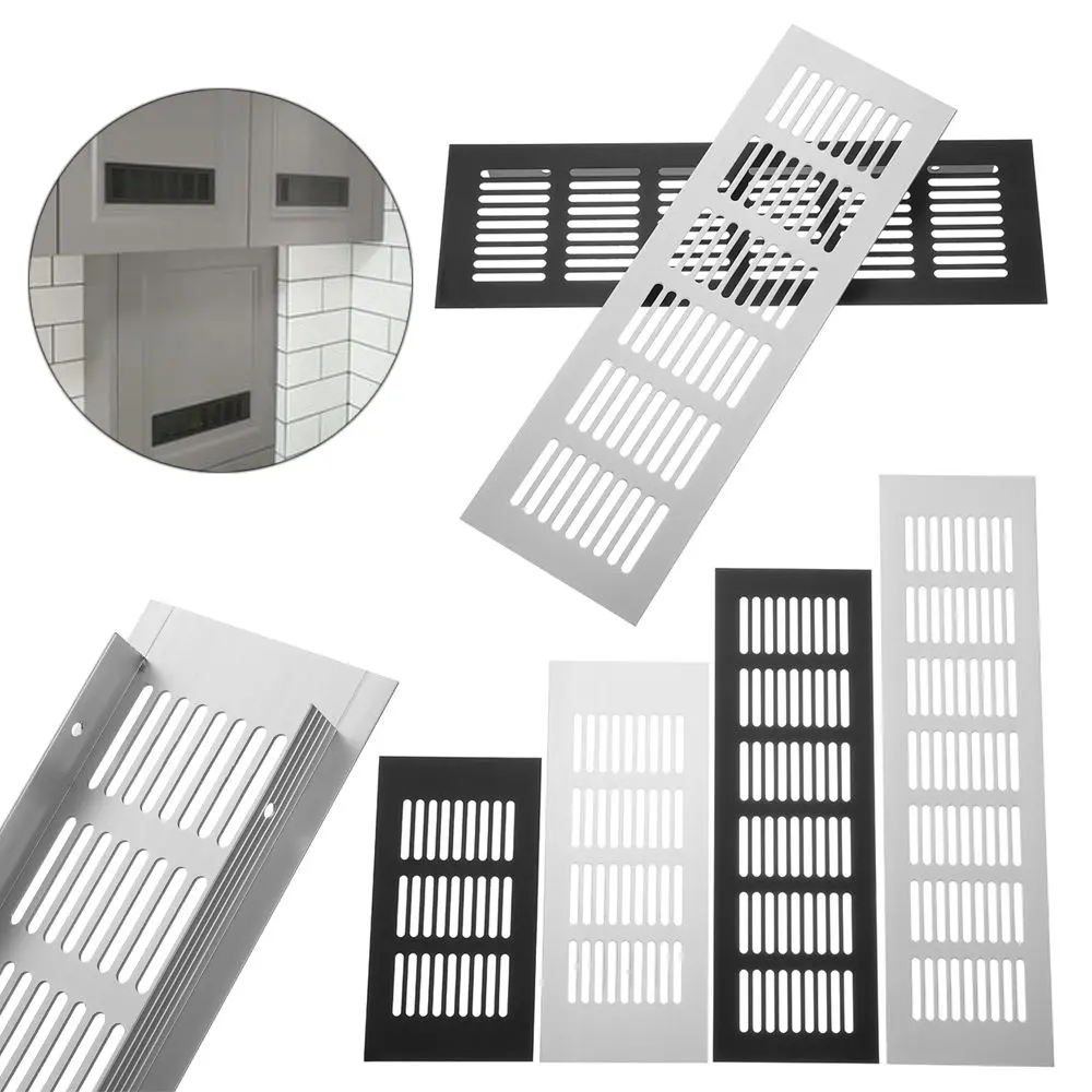 Aluminum Alloy Closet Shoe Wardrobe Mesh Hole Cover Cabinet Air Vent Ventilator Grille Decor Cover Hardware Accessories