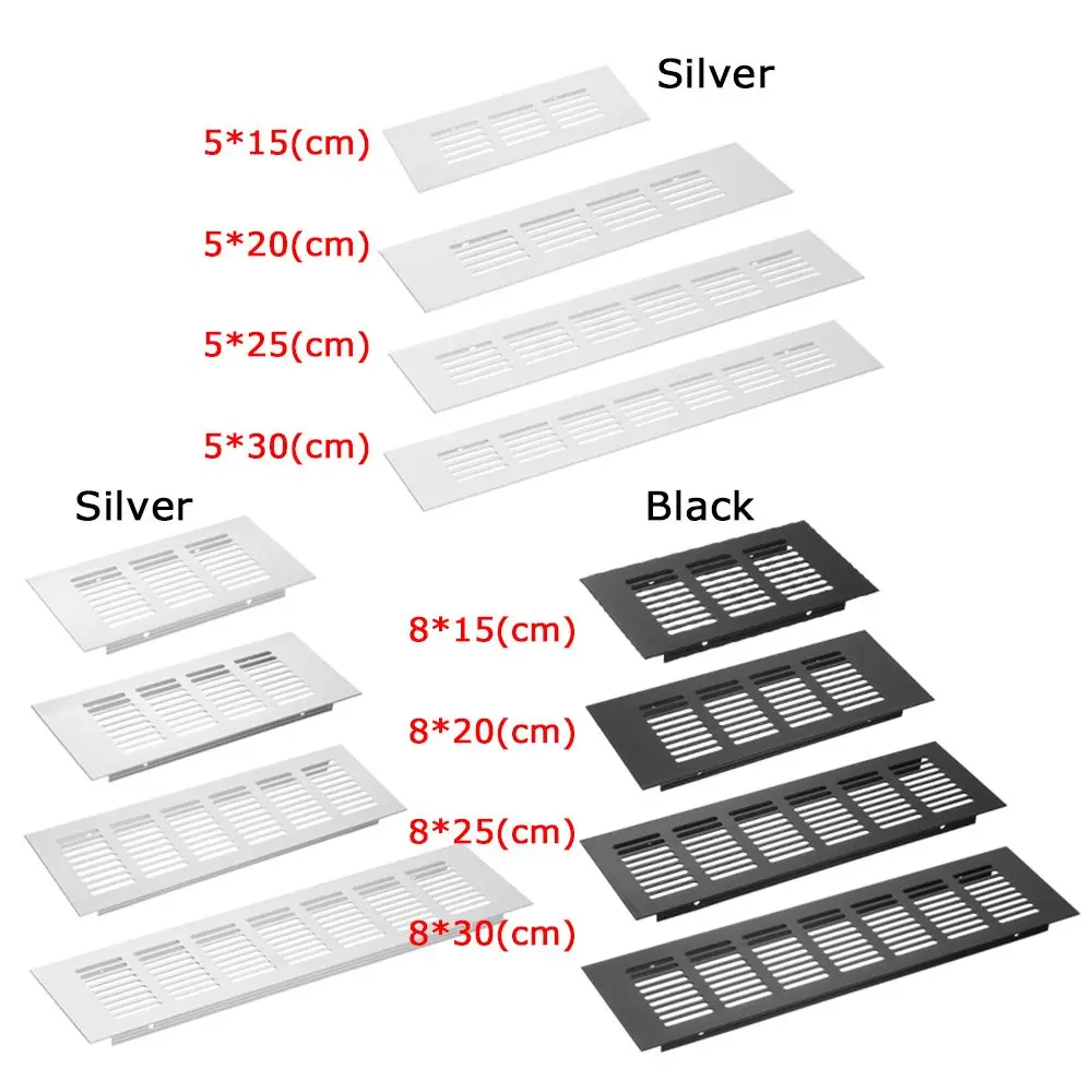 Aluminum Alloy Closet Shoe Wardrobe Mesh Hole Cover Cabinet Air Vent Ventilator Grille Decor Cover Hardware Accessories
