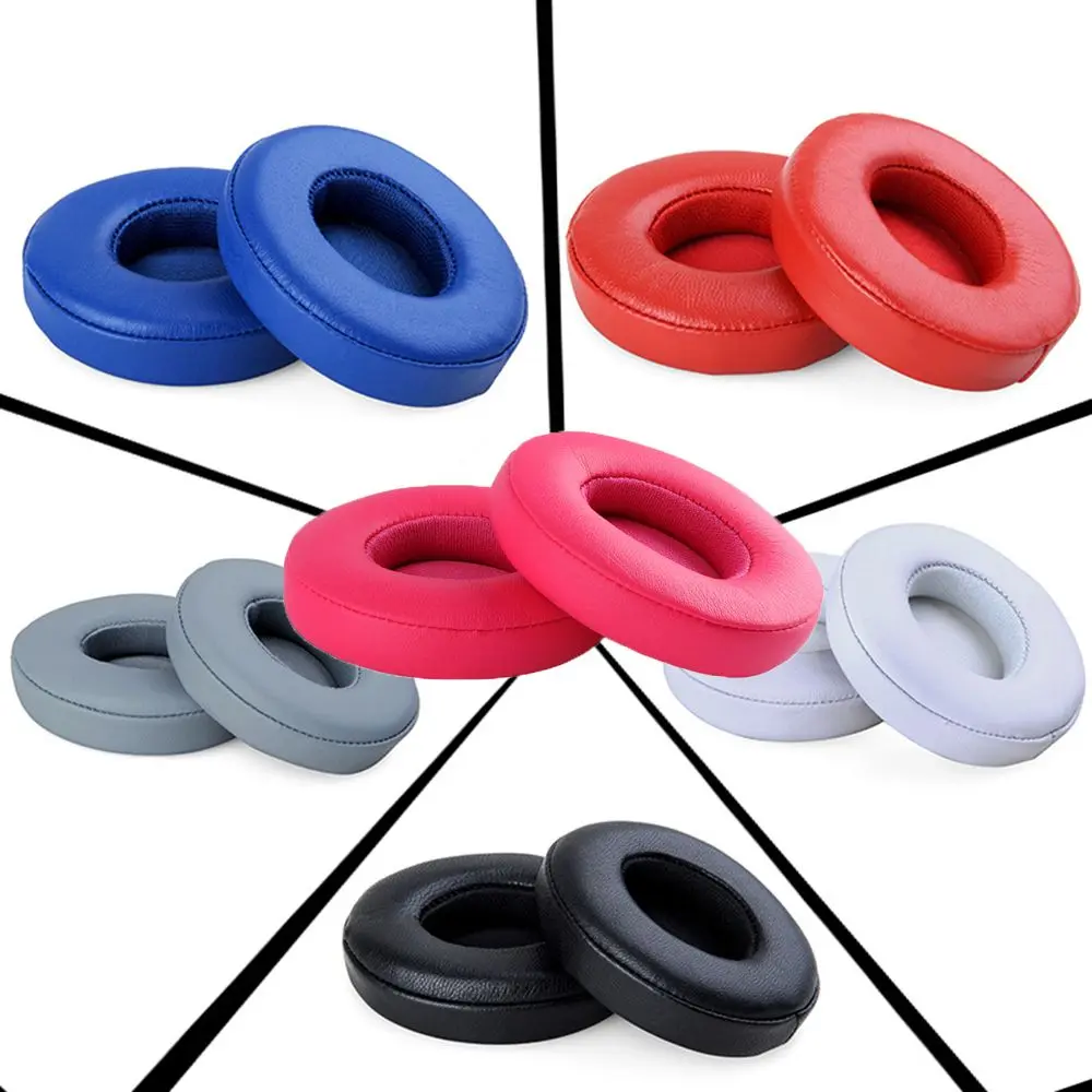 For Beats Solo 2 3 Wireless Headset Ultra-soft Cover Replacement Ear pads Cushion Earbuds