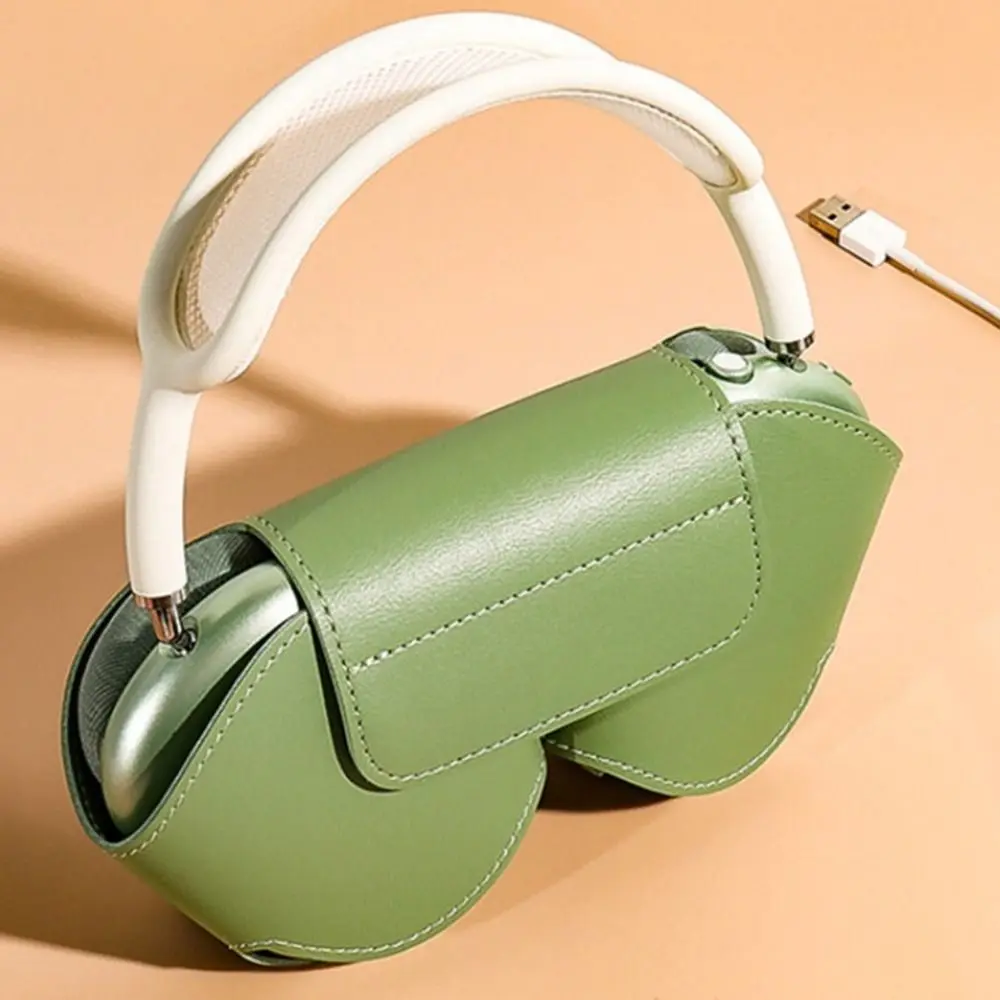 Smart Protective Cover Soft Leather Case For Earphone Against Falling And Scratching Earphone Accessories