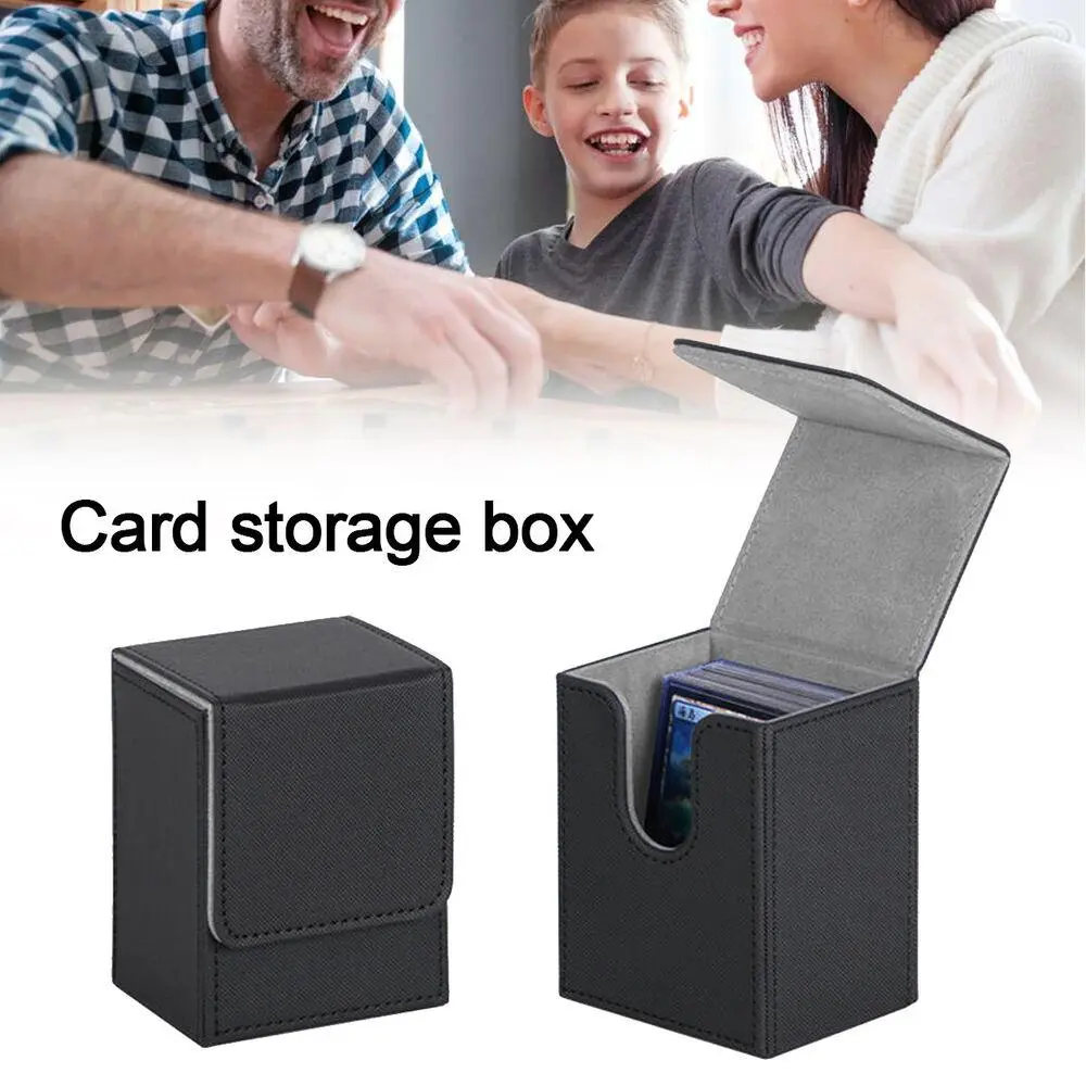 PU Board Card Deck Case Storage Box Game MTG Trading Card Holder PU Deck Box Kits