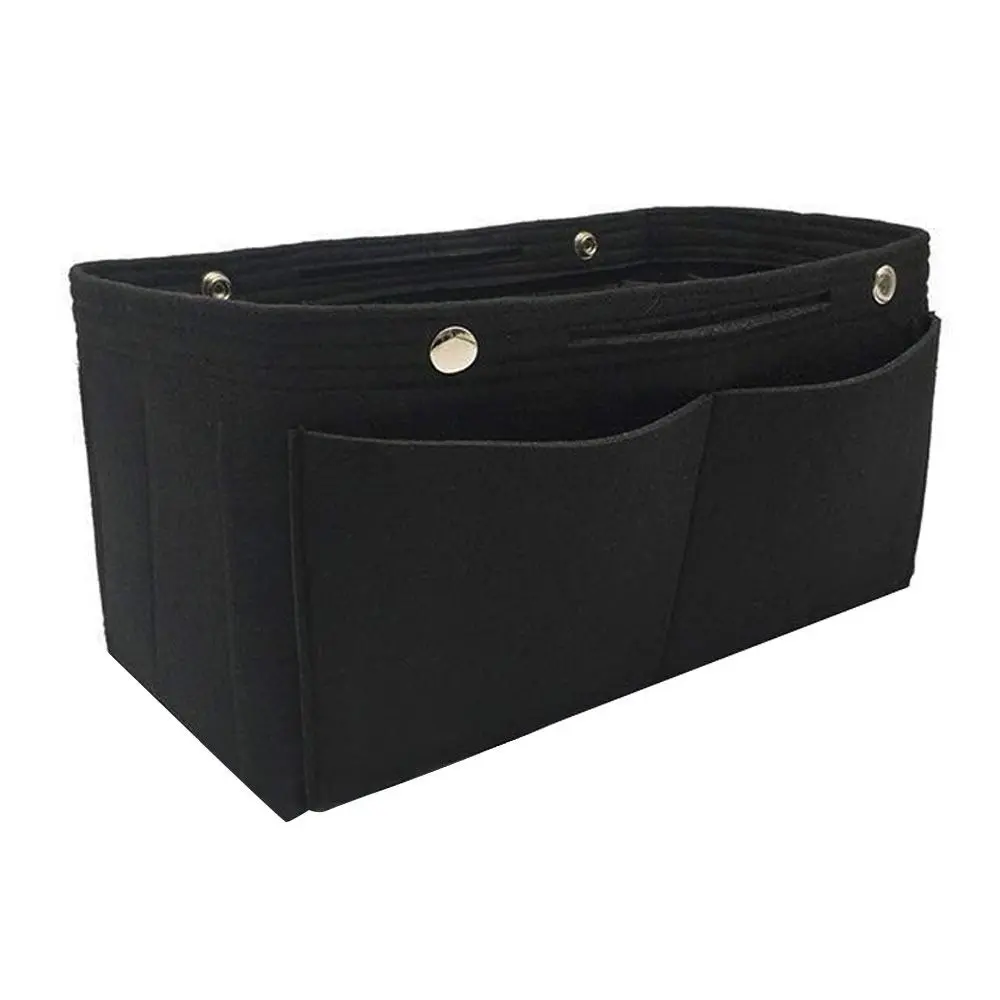 Insert Liner Purse Organiser Pouch Women's Organizer Handbag Felt Travel Bag Organizer