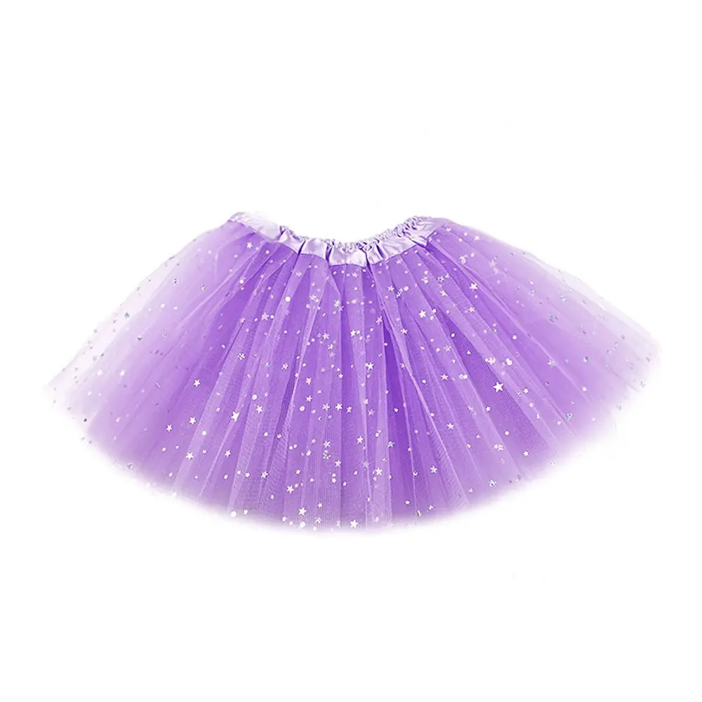 Party Dress Petticoat Fancy Dress Girls Kids 3 Layers TuTu Skirt Ballet Dance Dress Gifts