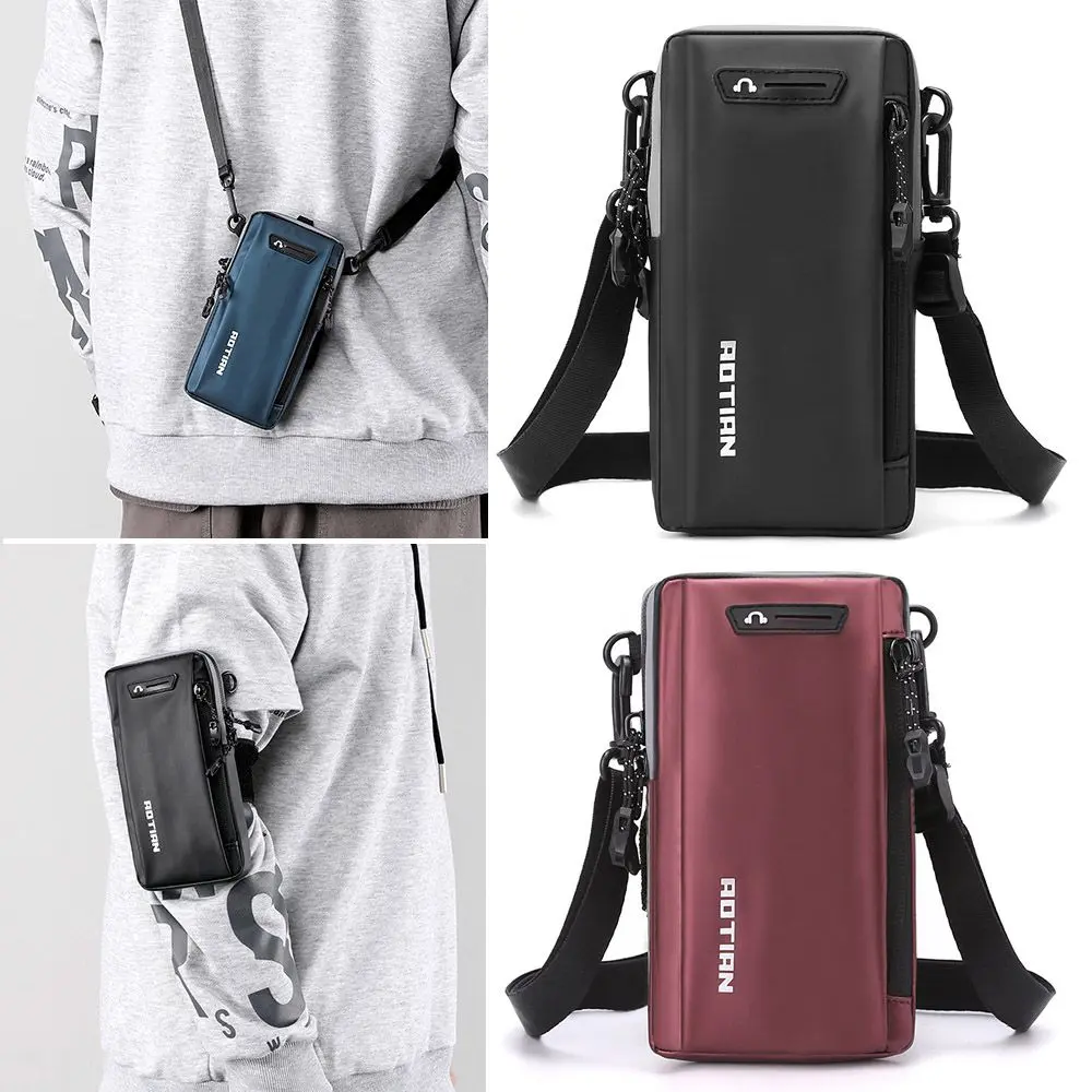 Travel Purse Waterproof Belt Zipper Slim Phone Bag Mini Waist Pack Men's Casual Bag Sport Fanny Pack Phone Pocket