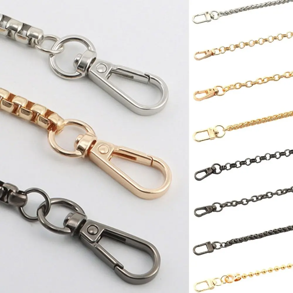 120cm Handle Replacement Chain Metal Chain For Jewelry Making Findings Bag Chain Strap Golden Silvery Aluminum Chain