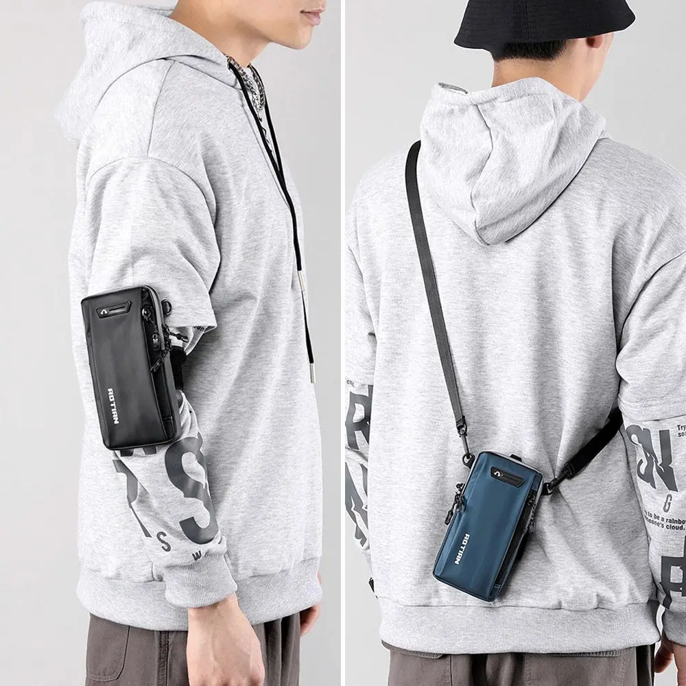 Travel Purse Waterproof Belt Zipper Slim Phone Bag Mini Waist Pack Men's Casual Bag Sport Fanny Pack Phone Pocket