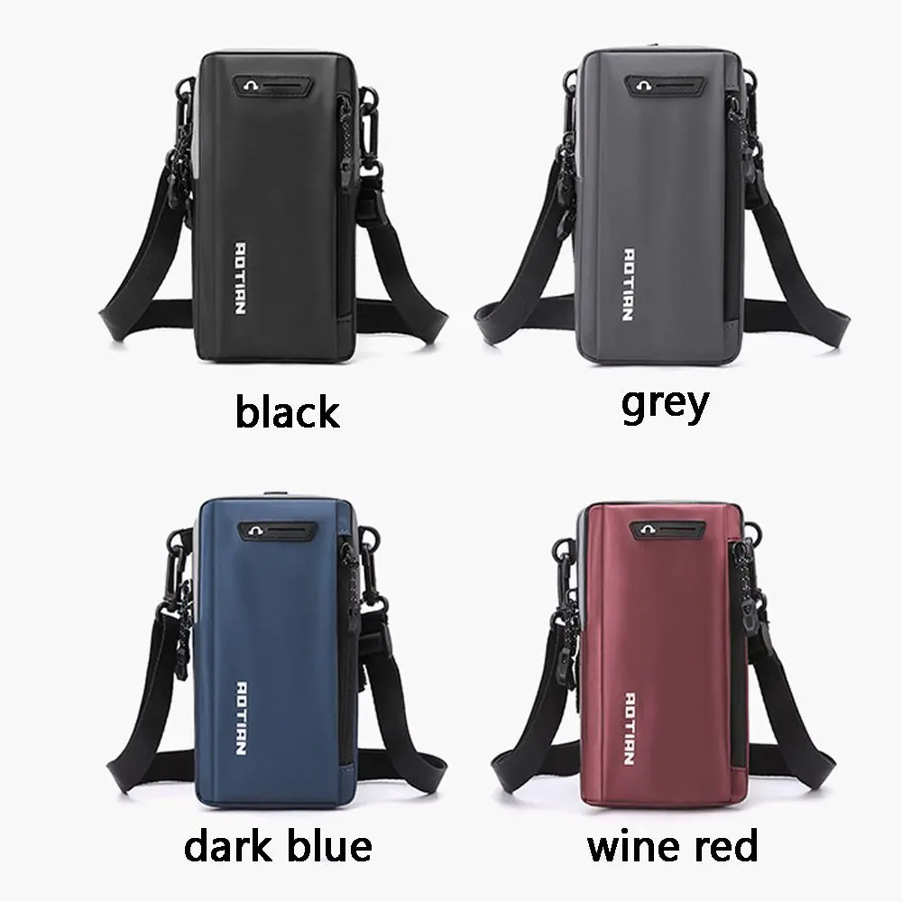 Travel Purse Waterproof Belt Zipper Slim Phone Bag Mini Waist Pack Men's Casual Bag Sport Fanny Pack Phone Pocket